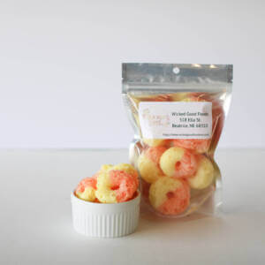 Freeze Dried Peach Rings